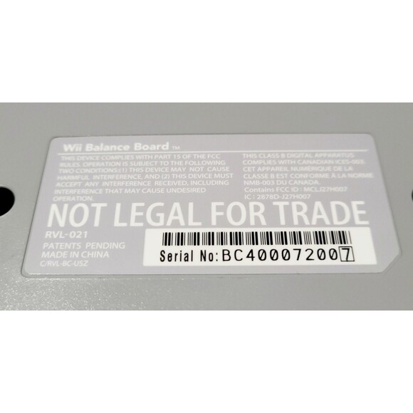 NINTENDO Wii Fit Plus Balance Board W/ Box Tested Working Board Only NO Game EUC - Picture 10 of 16